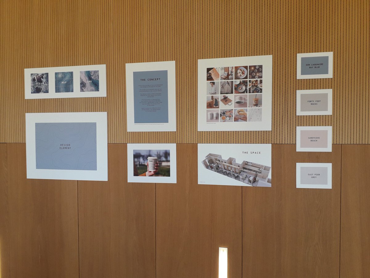 dlrLexIcon's tweet photo. Want to learn more about INK's ethos, design inspiration and even who their suppliers are? Then just take a look at the walls of the cafรฉ as you walk in! @FoodSpaceIrl
#DunLaoghaire #Dublincafes #Zerowasteprogramme #Sustainability https://t.co/1xKlnXHJCb
