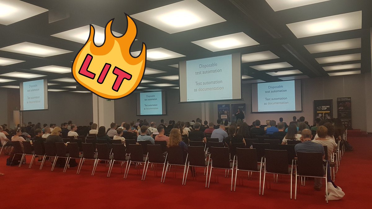 WozniakMarta's tweet image. Let&apos;s start @TestingCup day2 with @maaretp 
Ready for this awesome day :D
#TestingCup2019 #softwaretesting #softwarequality #QualityAssurance #exploration #automation