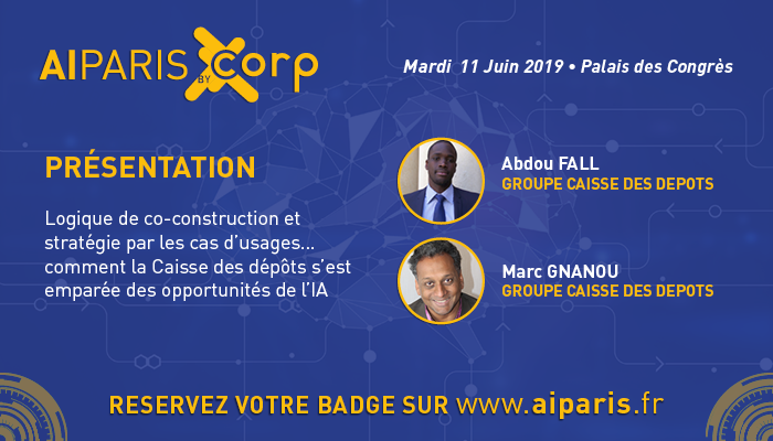 caissedesdepots's tweet photo. Ce matin, nos experts Abdou Fall (Fabrique CDC) &amp; @MarcGnanou (@InformatiqueCDC) participent à @AI_PARIS_, événement unique dédié aux applications de l’#IntelligenceArtificielle en entreprise ! 💡 RDV à 12h10 👉 https://t.co/dftjIwBozv #IA #Tech #Innovation https://t.co/ilZ44bdqXf
