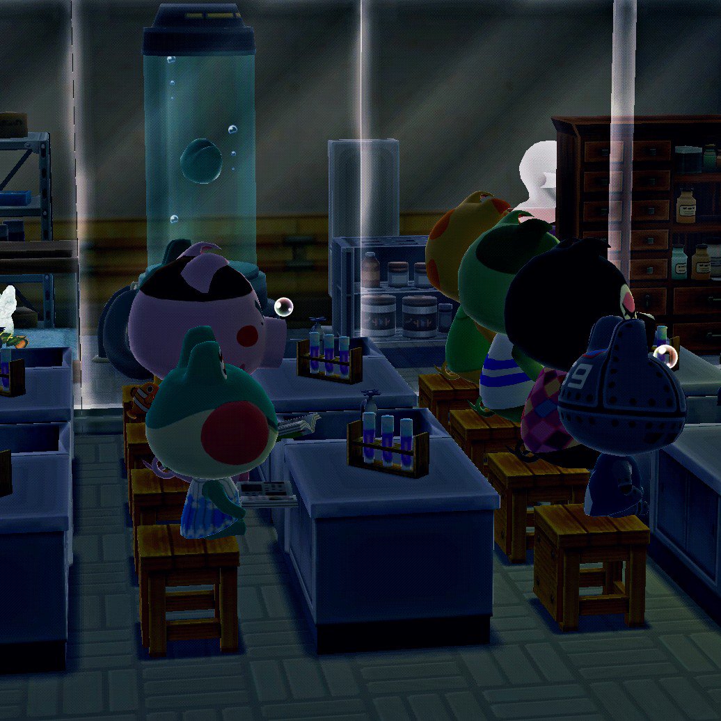 とてち あつ森ポケ森 おばけ 先生 こうやって熱を加えると色が変わったのがわかりますね 先生 倉庫の奥に何かいます ポケ森 ポケ森ホラー ポケ森やってる人と繋がりたい Animalcrossing どうぶつの森ポケットキャンプ T Co