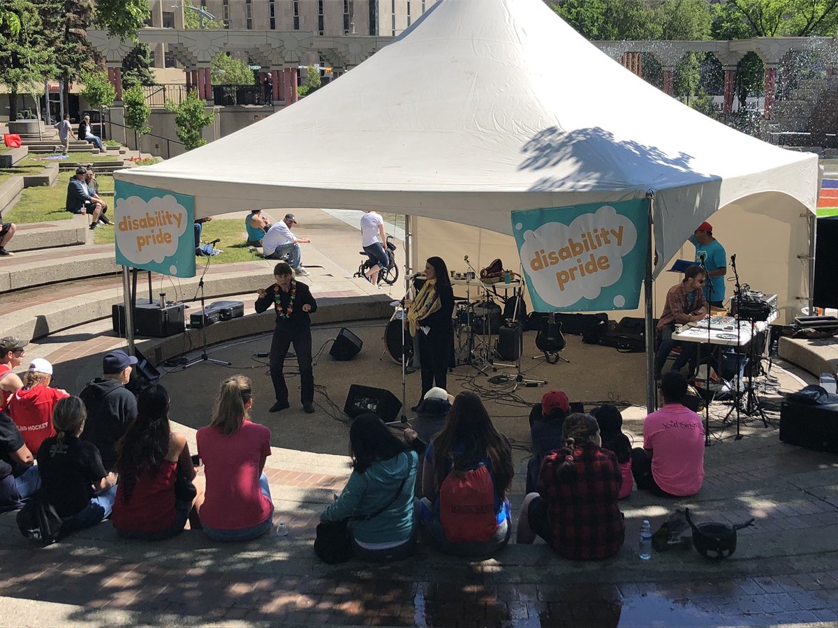 RajanJSaw's tweet photo. Yesterday, I had the opportunity to attend the @DisabilityAB Parade to celebrate the Albertans with disabilities and the contributions they make to their communities. Thank you to the organizers for such a lovely event. #DisabilityPrideParade #DisabilityPrideAB https://t.co/jnC5i0kv5y