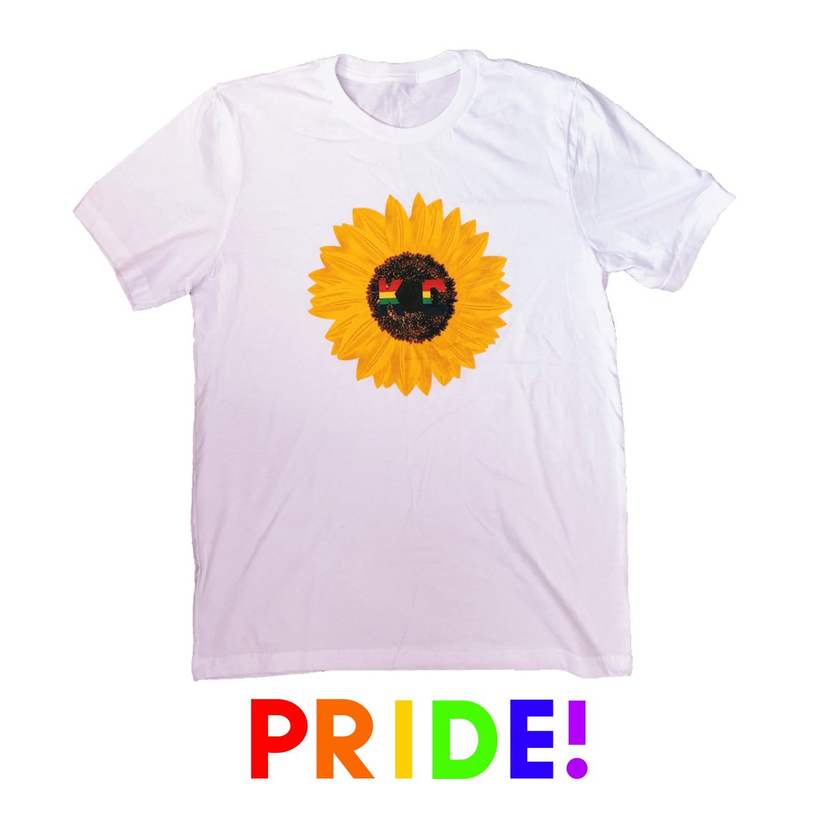 MountainMoverCo's tweet photo. Sunflower City Pride Edition Tees are on sale now for ONE WEEK ONLY. Grab them while you can! 🌈🌻🌈

LINK: https://t.co/niNi8T5sZE https://t.co/pHwmG2bLd6