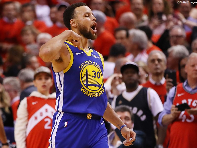 バスケットボールキング Pa Twitter 試合結果 デュラント負傷退場のウォリアーズ ラプターズに競り勝ちシリーズ2勝目 T Co Hmy8qei53f Nbaファイナル第5戦 試合終盤にカリーとトンプソンの3ポイントで勝ち越したウォリアーズが接戦を制しました Nba