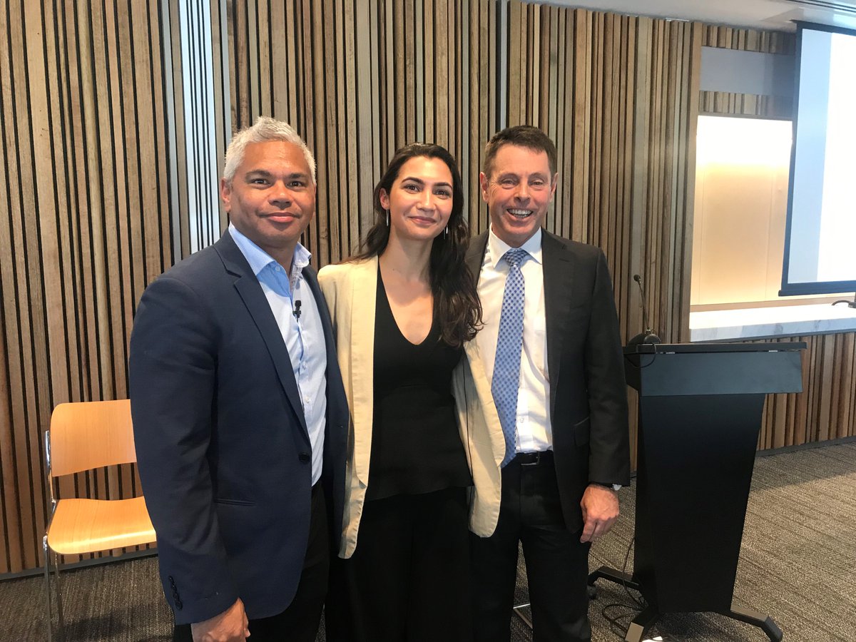Indigenous Australians and the media: <a href="/Hocking_Rachael/">Rachael Hocking</a> &amp; @jpjanke from <a href="/NITV/">NITV</a>'s #ThePoint joined <a href="/Westpac/">Westpac Bank</a> employees to share their experiences and reflect on importance of giving First Australians opportunity to tell their stories.
#DeadlyTalks #Reconciliation