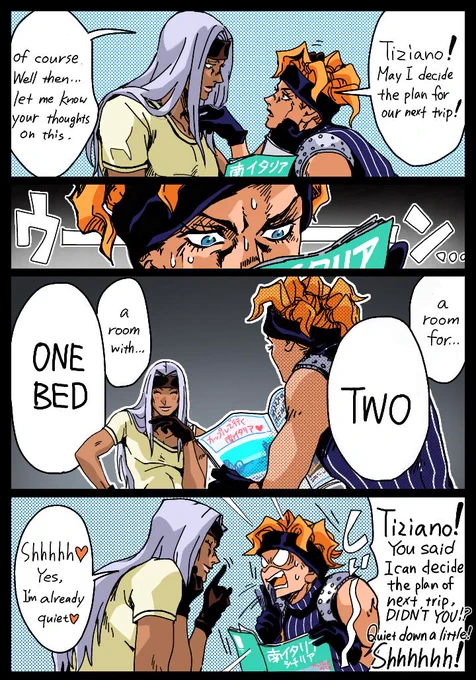 ▲?Squalo and Tiziano?
〜English version〜
Thank you for correcting my English✨ 