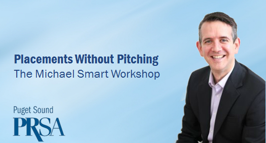 PRSAPugetSound's tweet photo. PRSA Puget Sound is excited to bring nationally recognized media expert @michaelsmartpr to #Seattle! Join us on August 6 by registering at the link: https://t.co/KyHNxQxN5X. https://t.co/5FMRhp7sc5