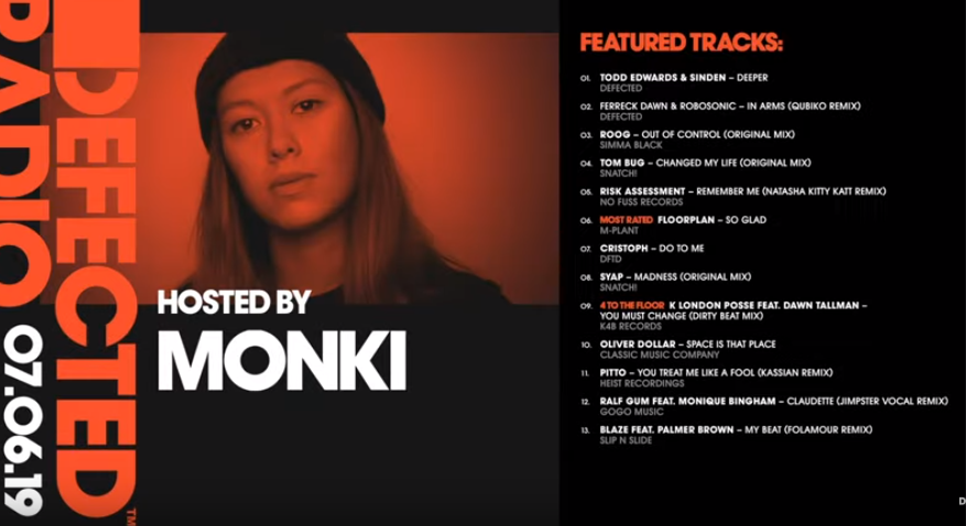 DesignGenius's tweet image. Locked in to @monki_dj's @DefectedRecords #defectedradio 156. Absolute killer tracks and great to see @Cristophmusic in there. #BringOnTheFestivals #HouseMusicAllLifeLong buff.ly/2XxXUKl