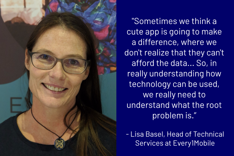 CodeLouder's tweet photo. New episode with @LisaBasel from @Every1Mobile on building apps for developing countries, bringing about behavioral change, processes for effective tech teams, etc!

Listen at https://t.co/m9n9LJaW6e, or your favorite podcast provider

#mobileapps #socialimpact #socialgood #ict4d https://t.co/MZ6wVN9gRP