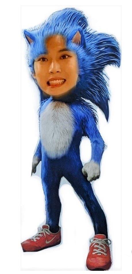 ryeonus's tweet image. I'M DYING LOOK AT WHAT MY FRIEND MADE AFTER I TOLD HER DOYOUNG LOOKED LIKE SONIC THE HEDGEHOG