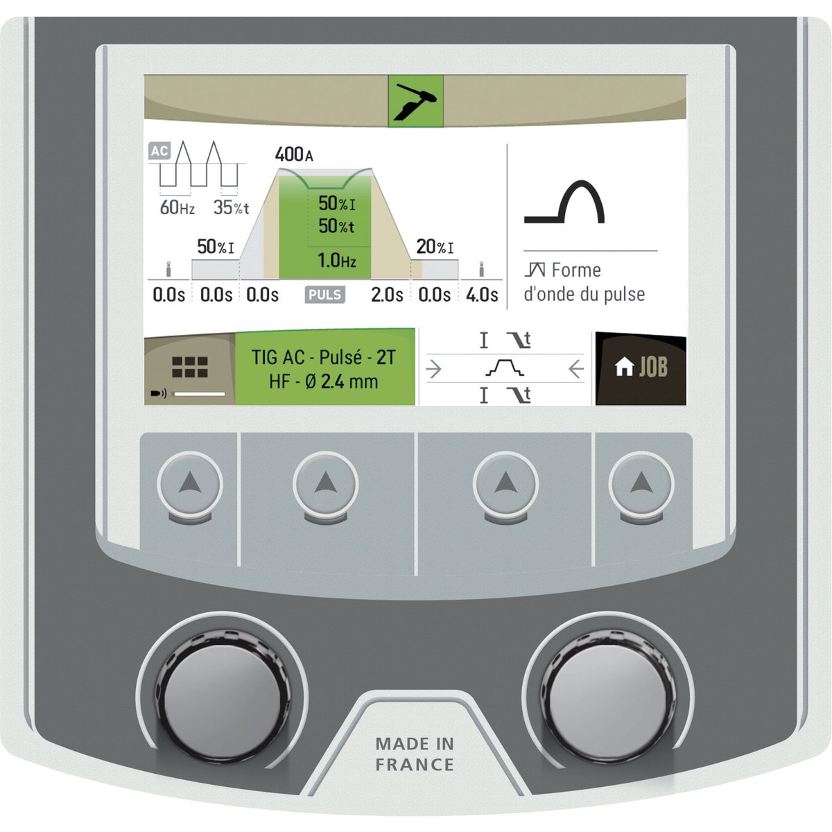 TITANIUM TIG 400 AC/DC —> Test our new intuitive display gys.fr/spip.php?page=…