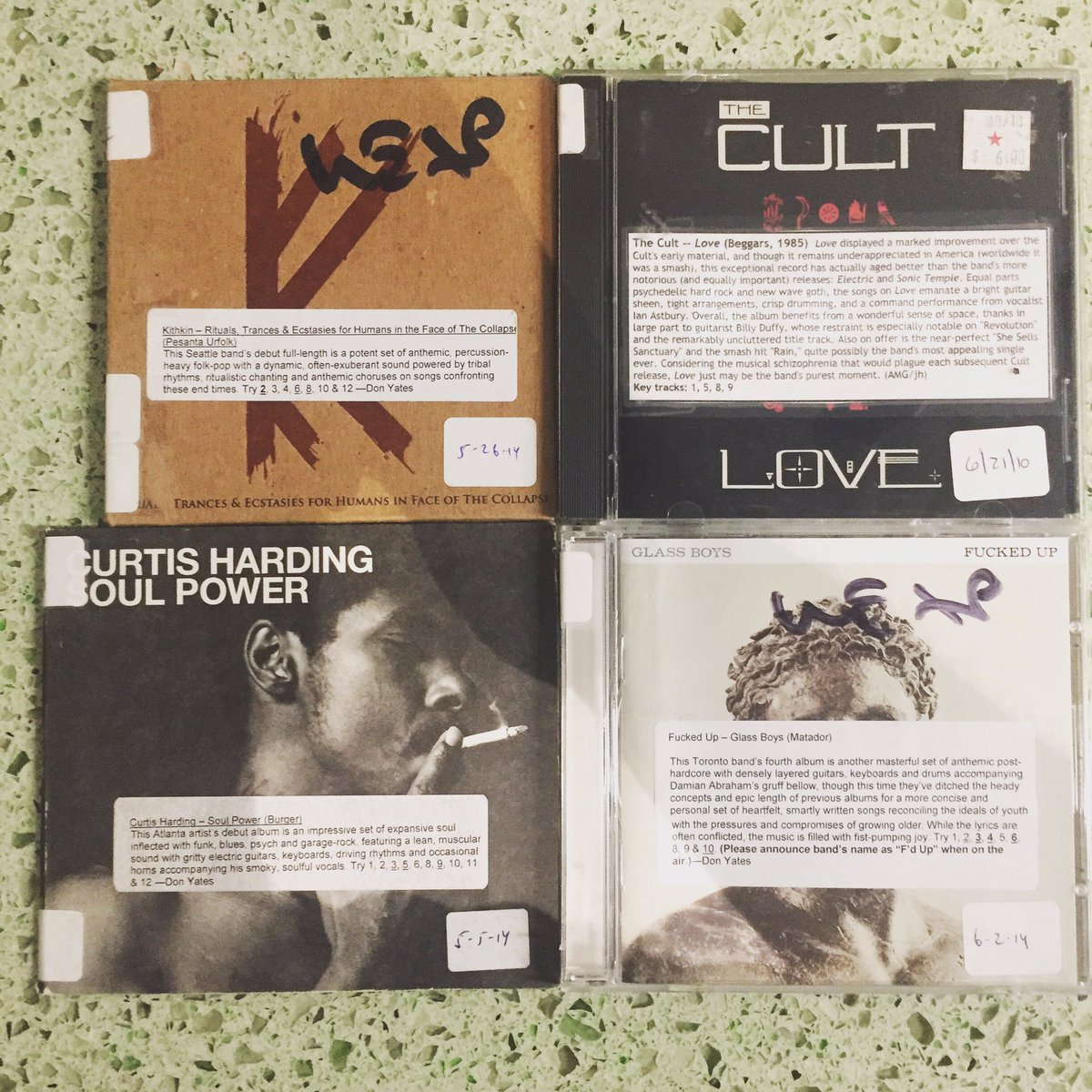 kexpdjreeves's tweet photo. 5 years ago this week, I played songs  by @Curtis_Harding, @officialcult, @FUCKEDUP, &amp; #Kithkin to start my on-air career at @kexp. To celebrate my 5th year anniversary of being a KEXP DJ, I’m bringing them all back for tonight’s show! 1-6AM on 90.3 FM &amp; https://t.co/J7UP9L0y4i https://t.co/v844lqilrN
