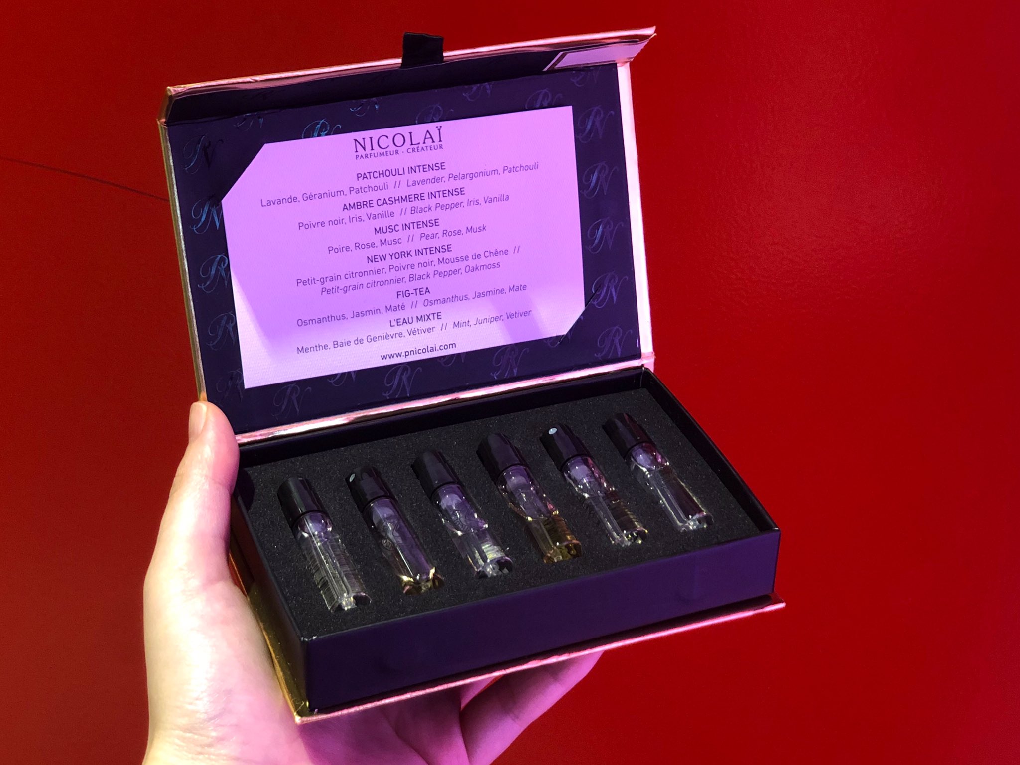 ☆未使用・ニコライ NICOLAI トラベルセット 15ml x3 ミニパフュームセット（12種） – NOSE SHOP