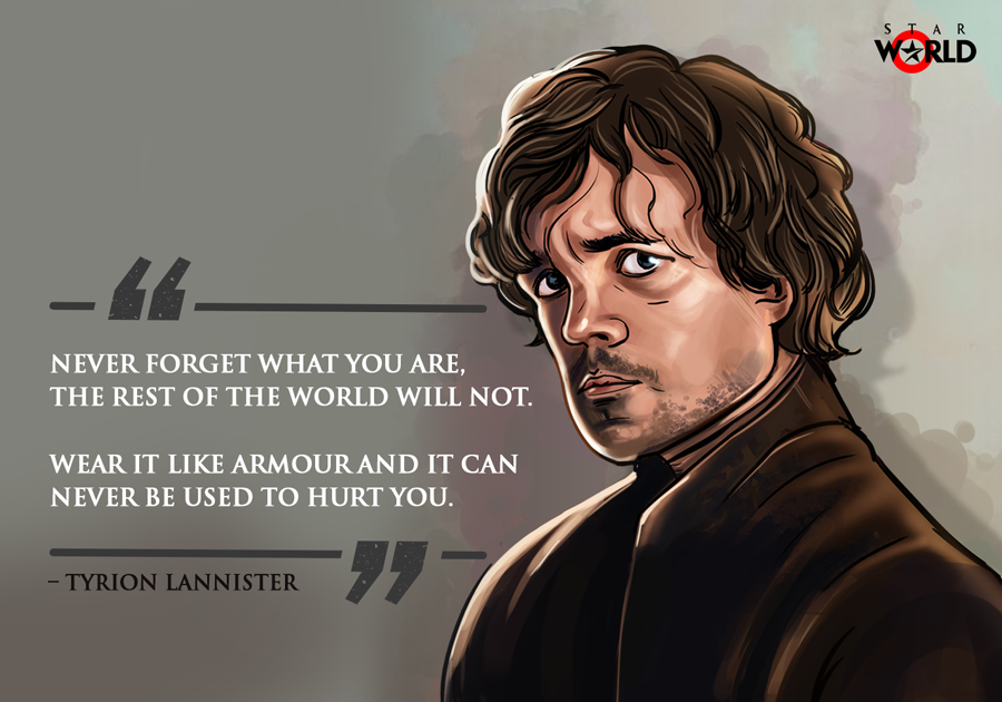 StarWorldIndia's tweet photo. #GameOfThrones #GOTOnSW
Wise words from a wise man. Happy birthday to #PeterDinklage. https://t.co/rm30P7gqT9