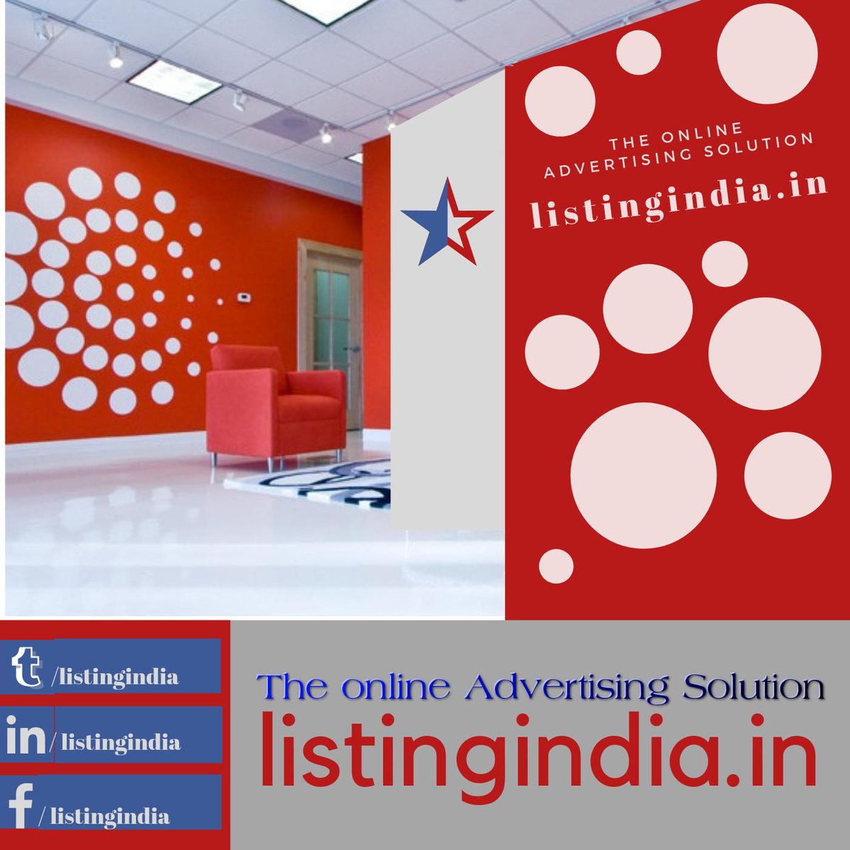 Listing India tweet media