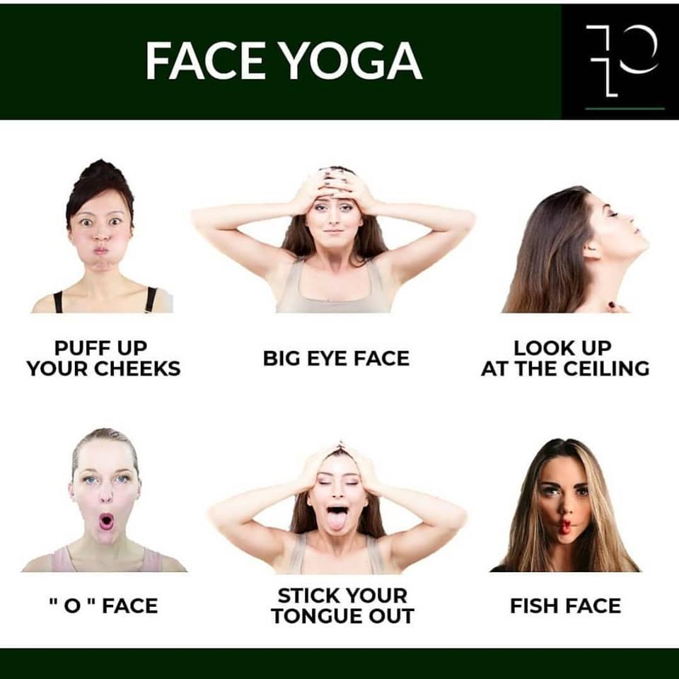 ParaFit on X: Try these facial exercises for toning your facial