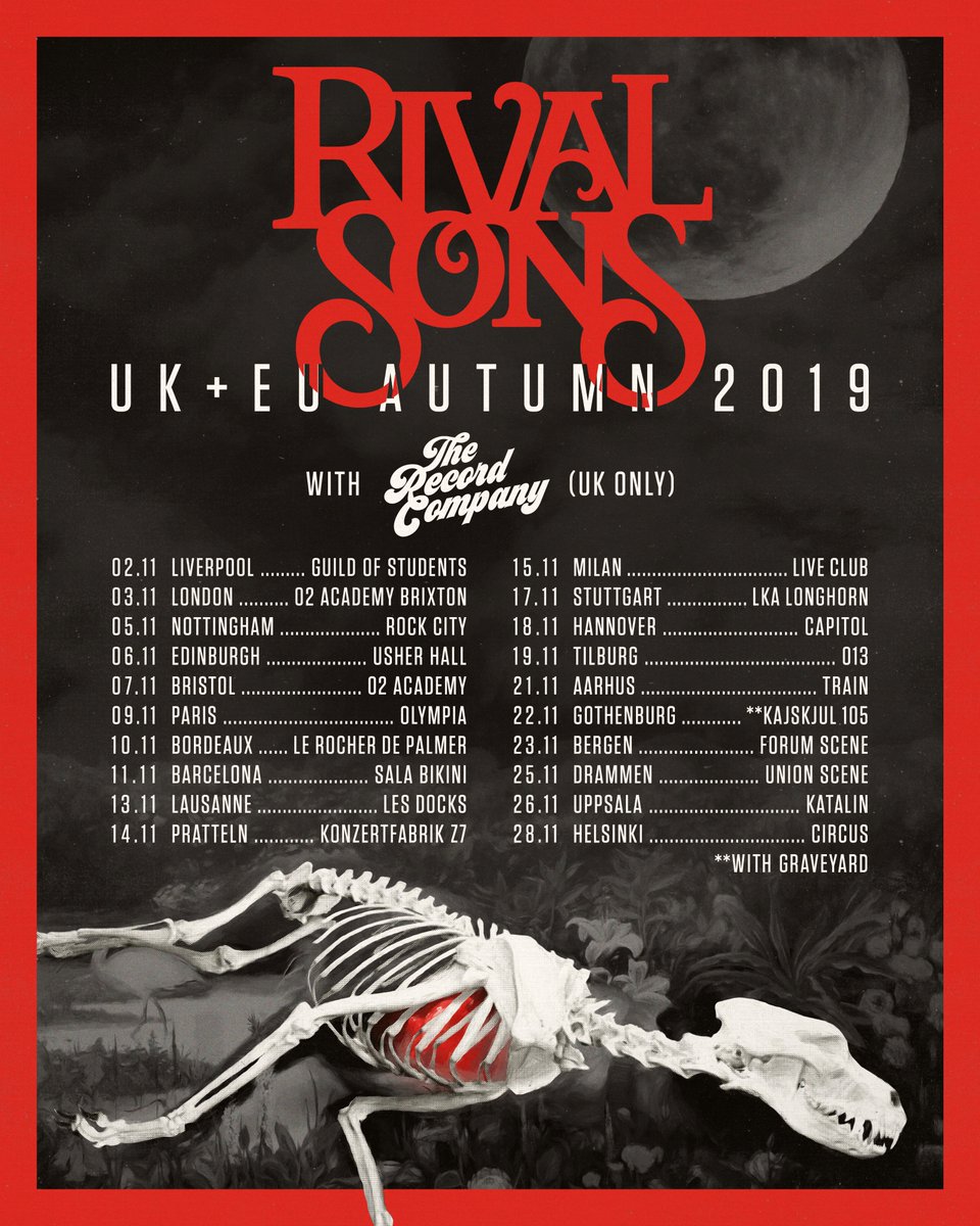 rivalsons's tweet image. EU Dates Announced for November! All EU and UK are now on pre-sale with special upgrade packages offered if you have the link and password. (RSVP to get it). 
rivalsons.com