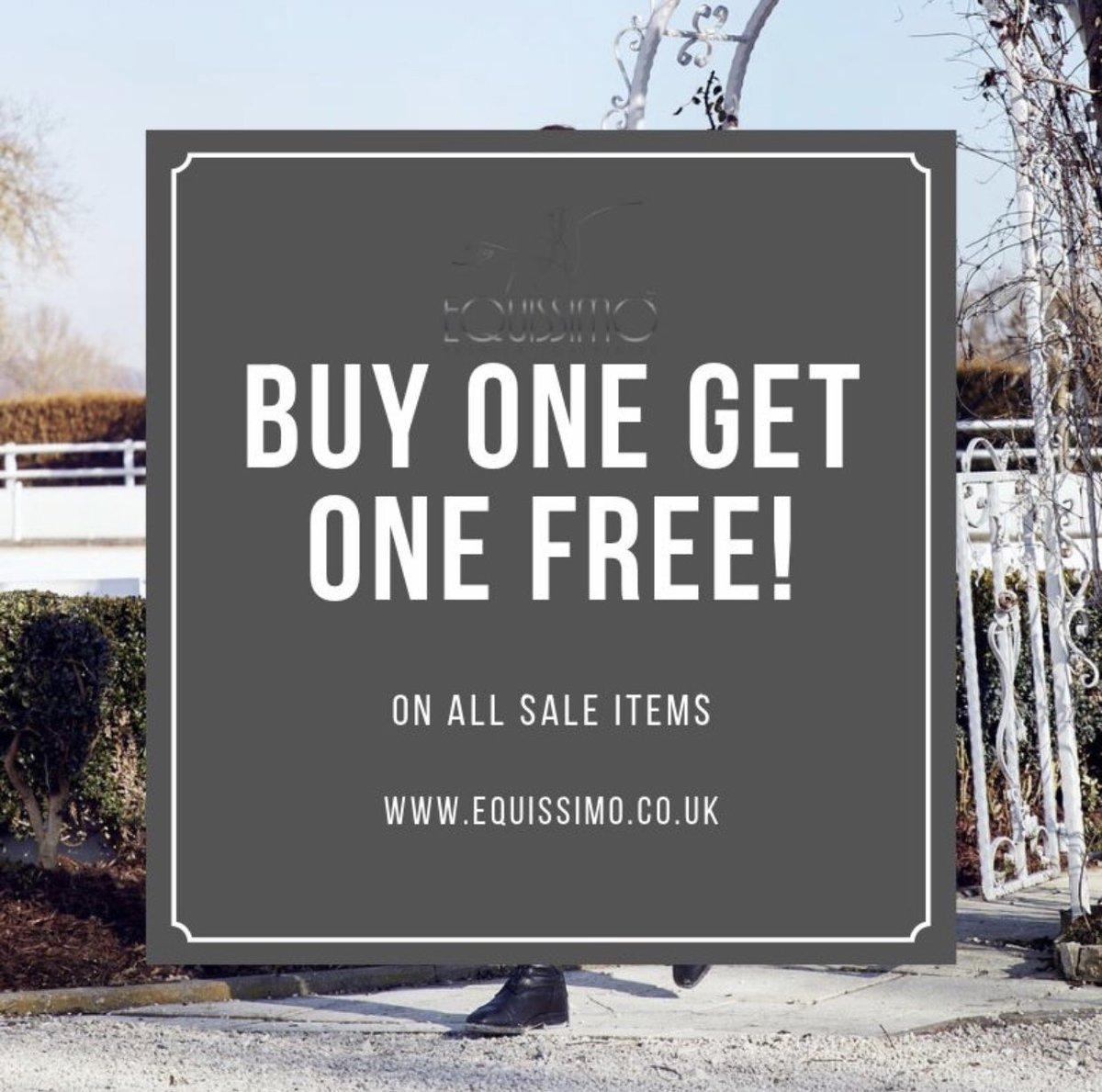 Don't forget the @equissimo sale is still on! Including items from Animo, Miasuki, Montar, Kingsland and more! Just add BOGOF at the checkout #teamequissimo