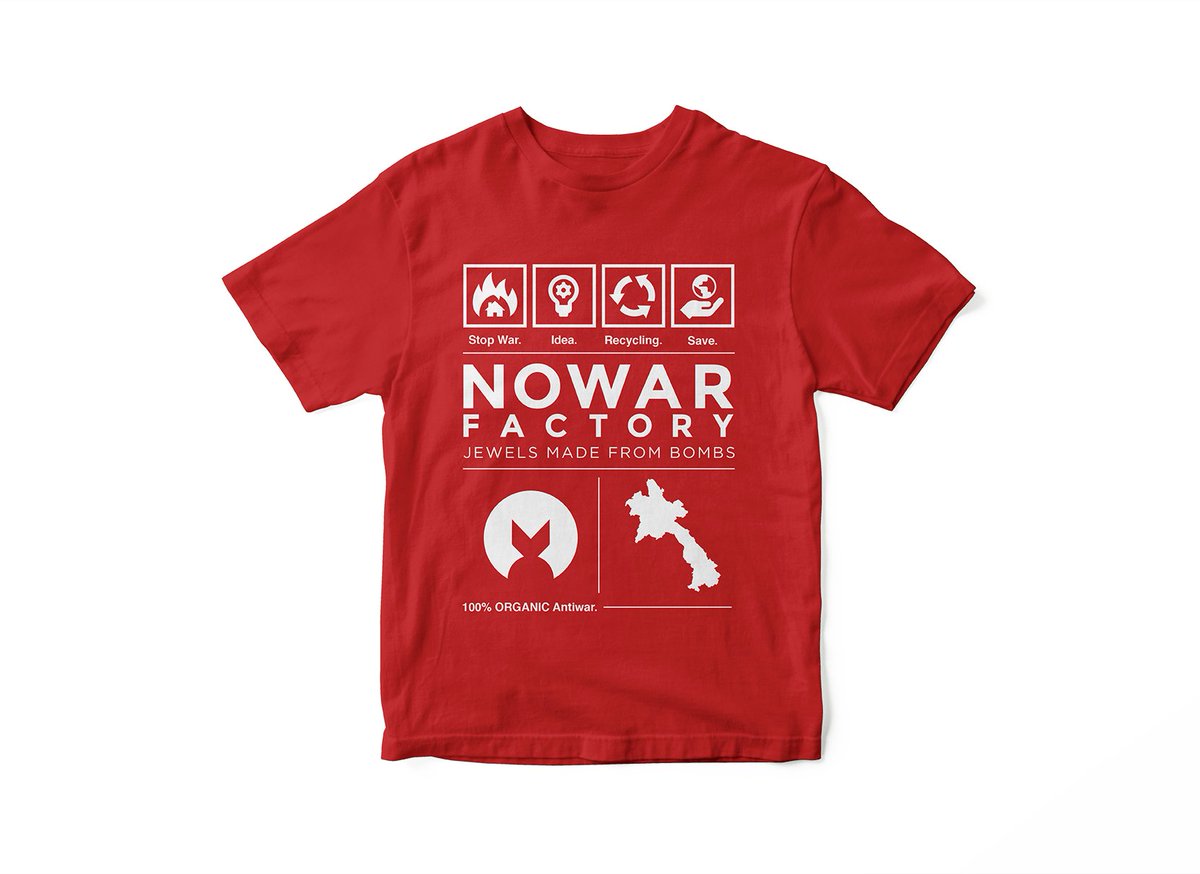 NoWarFactory's tweet photo. Pronte le nuove T-Shirts No War Factory
T-shirt in cotone ring-spun spazzolato bio al 100%
https://t.co/sNKXVsdacl
#tshirt #estate #moda #gioielli #etici #riciclo #BIO2019 #nowarfactory
Grafica:
https://t.co/q3XyQ8Gr1E https://t.co/B7JCyEYDTe