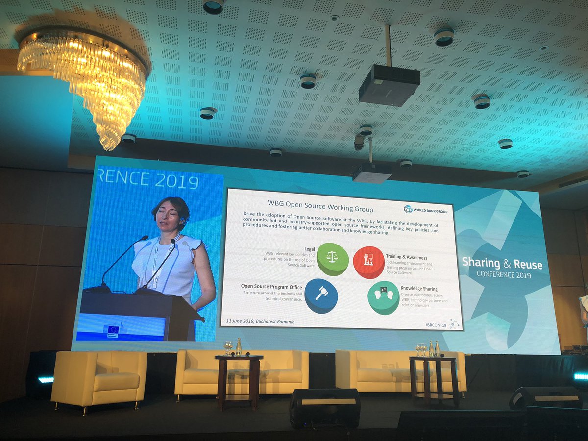 Thank you @StelaMocan to share with #SRCONF19 community @WorldBank insights on #digitalprinciples #opencode enabling #innovation and #digital #development #SDG #opendata  @ro2019eu @EU_DIGIT @DSMeu @Joinup_eu