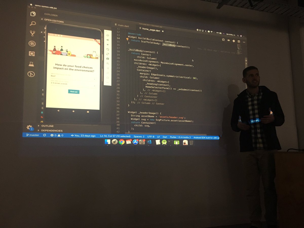 JuniorDevTGA Social tonight at @VentureCentreNZ ! We’ve got Josh Biddick taking us through the code of the <a href="/FlutterDev/">Flutter</a> app he built for our #TechWeek showcase using <a href="/firebase/">Firebase</a> and open source data from the #bbc 🤓📱 powered by 🍕🍕 courtesy of <a href="/CucumberNZ/">Cucumber</a> #juniordevtga