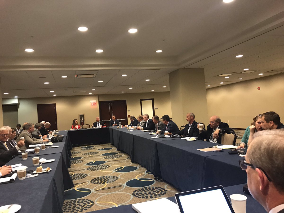 WAMilAffairs's tweet photo. Up bright &amp; early w/@WAStateCommerce’s @KMReevesWA to attend the @defensecomm #ADCSummit19 State Advisors’ Council to highlight work WA is doing to support #wamilitary bases, promote industry &amp; build strong public-private partnerships to #strenghtencommunities! https://t.co/fOE0zD0DNK