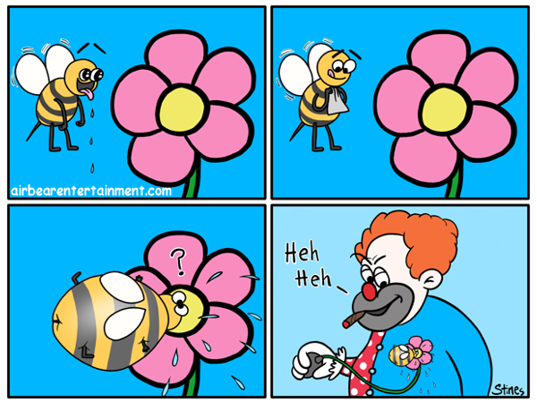AirBearEnt's tweet photo. Bloom, Bee-loon, Balloon.
#Beeloon #BeeloonDay #webcomic #webcomics #comic #comics @Animaloonies https://t.co/clBvfLWLo8