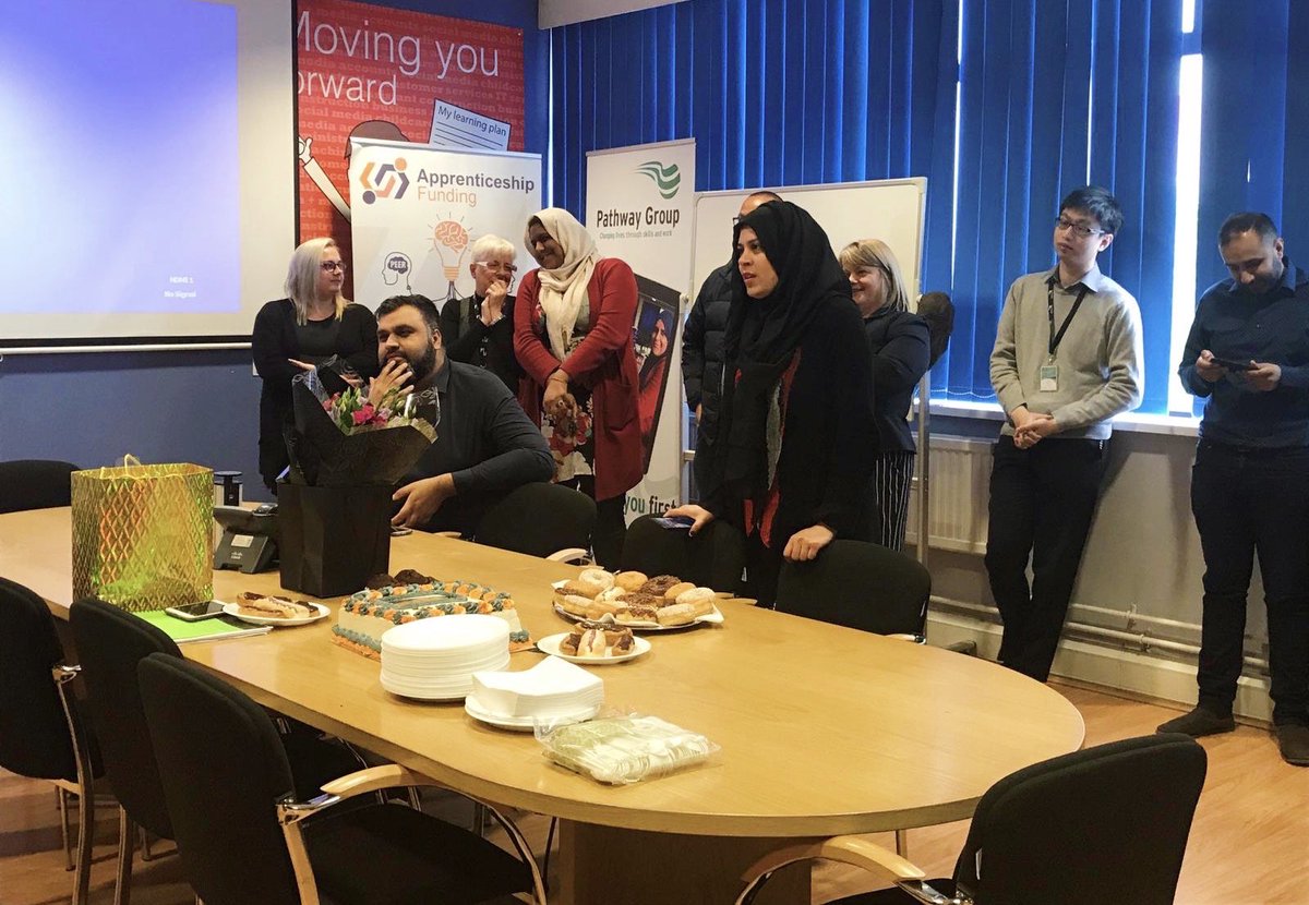 .#TeamPathway wishes Karen all the best as she leaves today, to start on her new journey. We all wish you all the best Karen !🙌