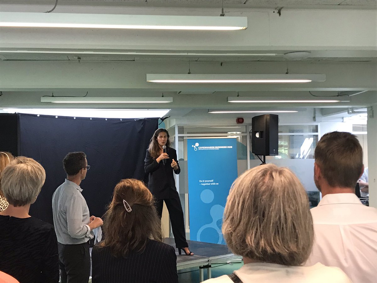 HenrietteFreris's tweet photo. “Etablish a board fast &amp; don’t be afraid to change the board members according to the changing needs of the company”: Andrea Rudolf @RudolfCare #smallcompanies @erhvervshus #CopenhagenBusinessHub https://t.co/QeGTXHvXgC