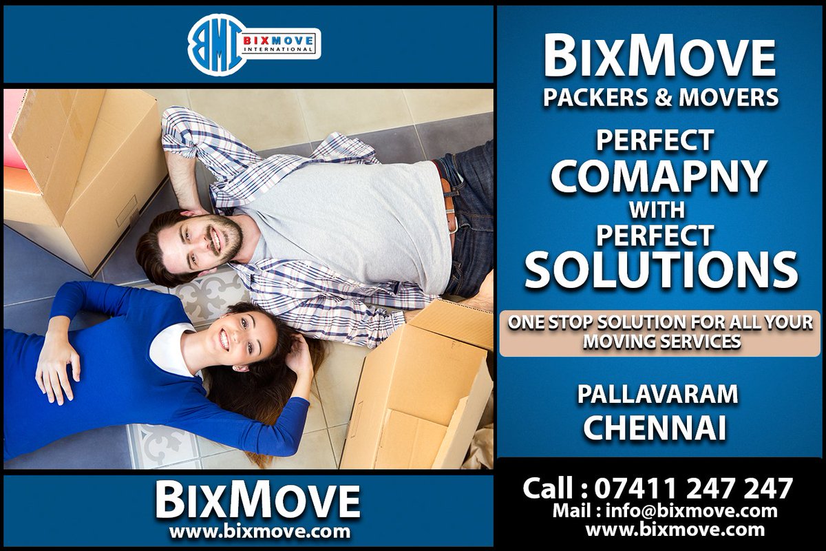 BixMove Packers and Movers Pallavaram is an ideal and reputed packing moving unit. Are you looking for home shifting and don’t know how to go about it? Then please be in tension about it and leave it entirely to BixMove. 
#BixmoveChennai #PackersandMoversChennai  #homeshifting