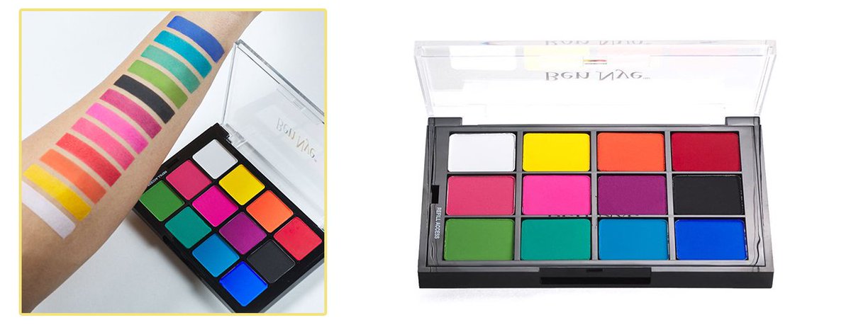 Treasuremakeup's tweet image. You need this #BenNye Rainbow palette in your life this #Pride 💚❤️💙💛💜
