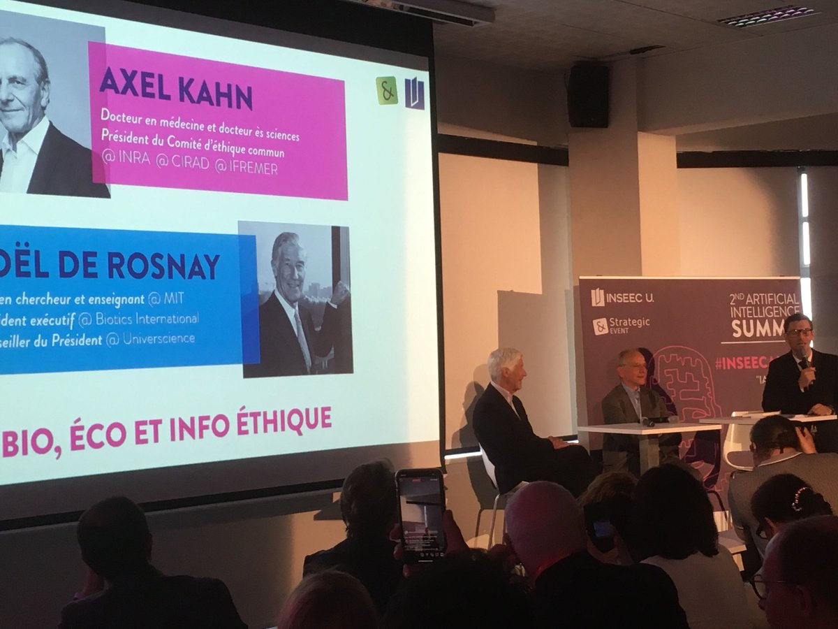 #INSEECAI2019 Et c'est parti pour la Conférence « bio, eco et info éthique » 🌿🌍🏅 #IA #innovation <a href="/INSEECAIsummit/">AI SUMMIT by INSEEC U.</a> @INSEEC_U <a href="/FrenchTechOneLS/">French Tech Saint-Etienne Lyon</a> #Lyon