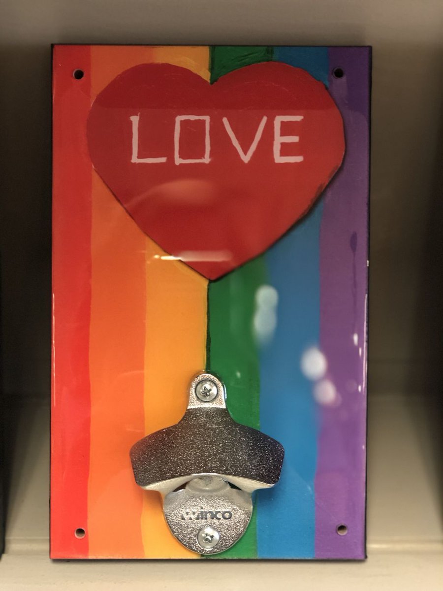 Love is Love! #pride #kaly #downtownwestchesterpa #bottleopeners #originalart