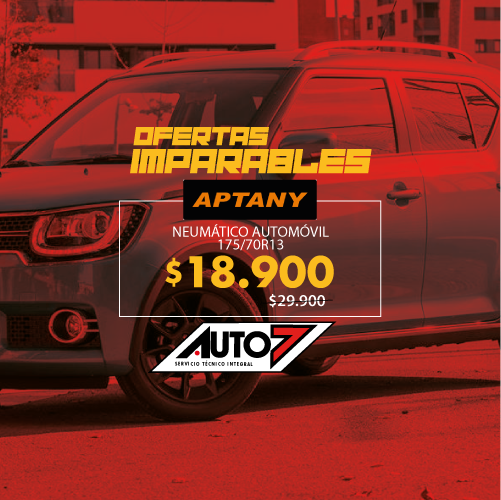 Auto7_Chillan's tweet image. 🚗🚗🚗Los neumáticos de #Auto7 tienen precios imparables. Consulta por tu marca y modelo preferido. 🏁👌