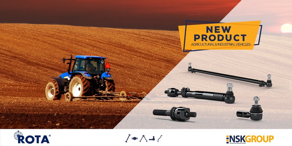 New product for #agricultural #tractors, Issue 11. 
#Zirai #traktörler için yeni ürünler, sayı 11. 

mailchi.mp/f48abbab4719/r…

#tractor #traktör #oem #aftermarket #nskgroup #rota #tierod  #spareparts #yedekparça #axialjoint #innertierod #outertierod