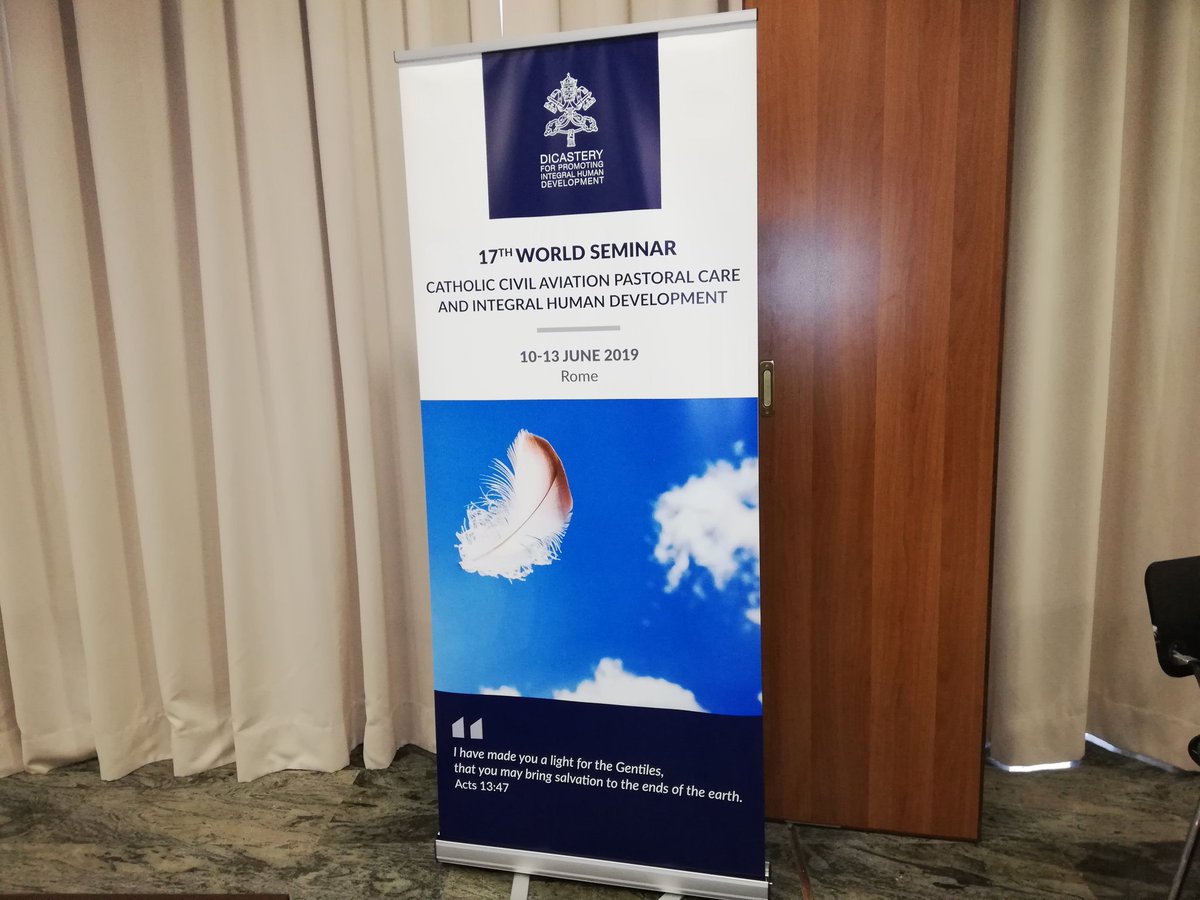 The cosmopolitan Jerusalem resembles airports where people of all places and in all conditions travel.  Making airports a place of announcement means living the Gospel and bringing the word of God. So Fr.R.Cantalamessa to aviation chaplains #CivilAviationVatican <a href="/CardinalTurkson/">Card Peter K. Turkson</a>