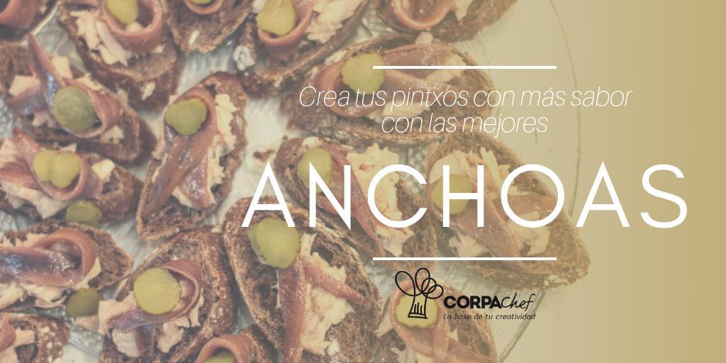 Crea tus mejores pintxos con estas #anchoas de @corpachef para darles el último toque!

#cantabrico #aceiteoliva #corpachef #elsabordehacerlobien #hosteleria #restauracion #condalchef
