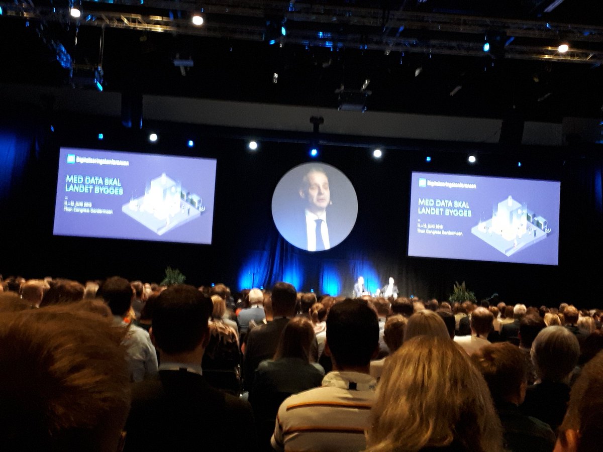 WestbyeAmanda's tweet photo. Da er vi i gang på #digitaliseringskonferansen 2019👍 Spennende program over to dager. https://t.co/5JQQrM4pJv