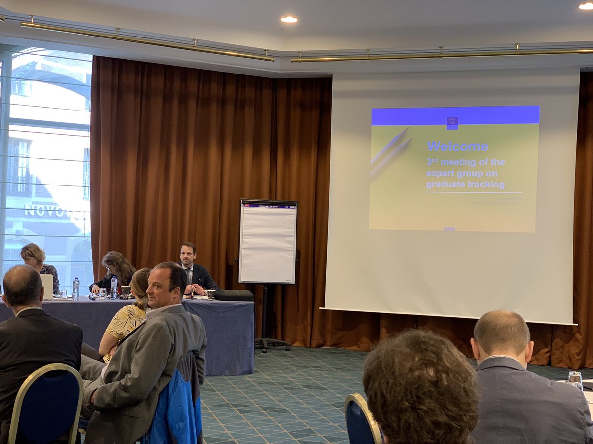 IDegtyarova's tweet photo. 3rd meeting of the Expert Group on #GraduateTracking started @Eurodoc contributes to the visionary taskforce https://t.co/C2PjGJc5qT