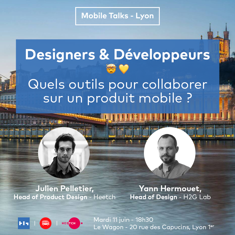 Laura_Scaleflex's tweet photo. 📍 EVENT TONIGHT | Mobile Talk 
Retrouvez @Heetch et @H2G_Lab qui partageront avec vous leurs best practices en Design d'Apps Mobiles 🙌

👉 On se voit ce soir à 18h30 au @lewagonlyon - 20 rue des Capucins Lyon 1

#Meetup #Event #Design #MobileApps #figma #Sketch #UI https://t.co/xtJTClIMn9