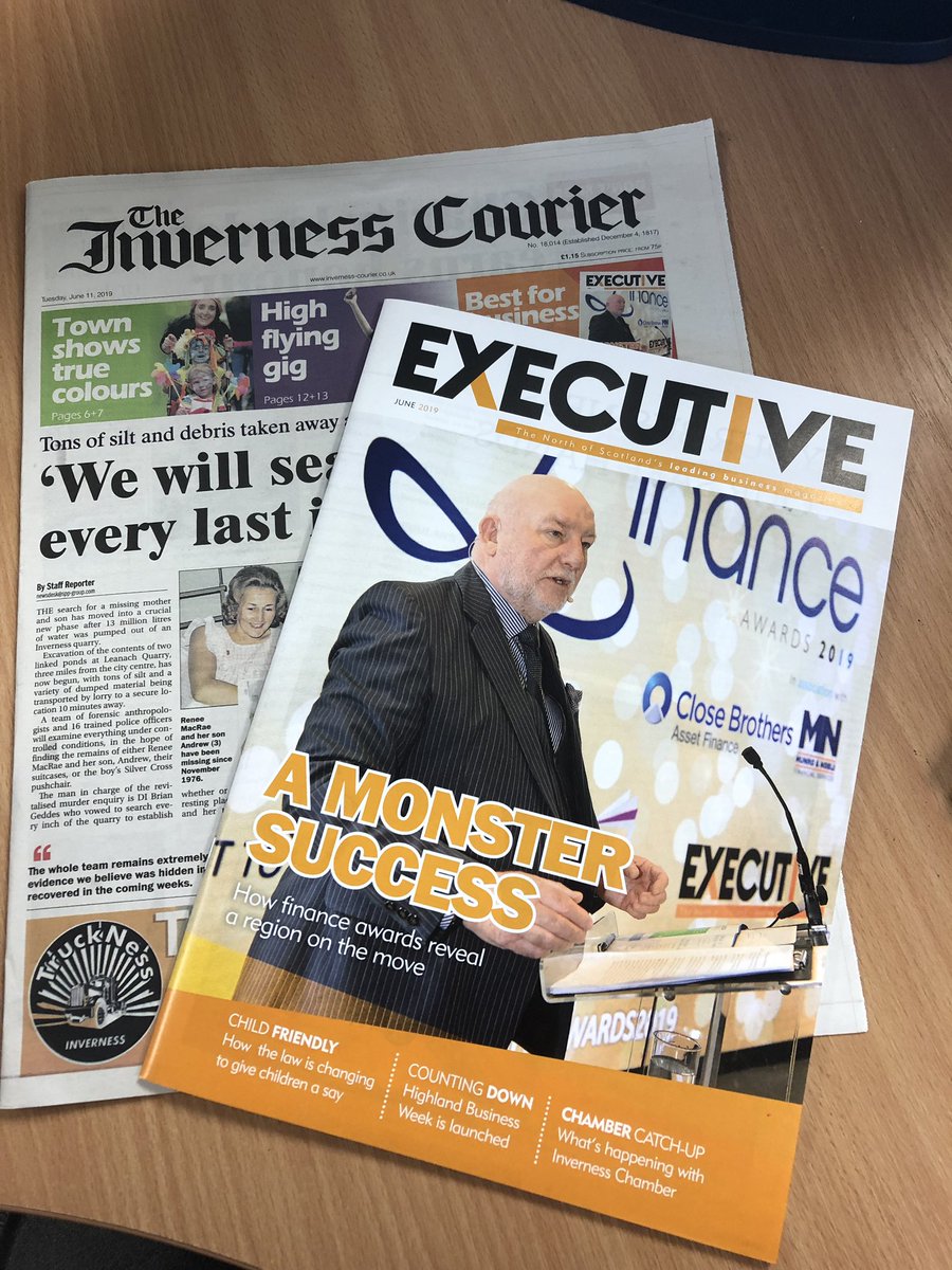 The latest Exec Mag is out today with the @InvCourier #InTheExec 🗞