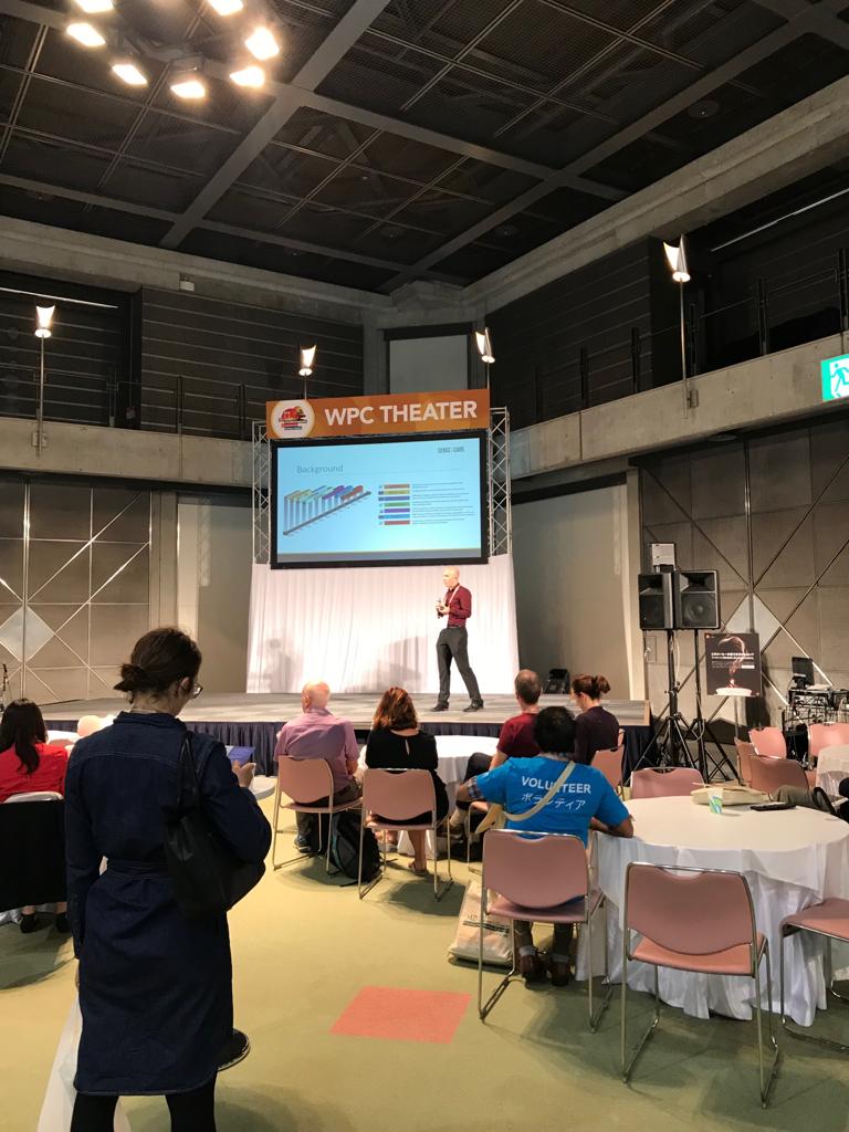 Sense4Care's tweet photo. The visit to the @WorldPDCongress was a success, we could run the experiment with 2 patients and show the results along with the #WorldParkinsonCoalition. Thanks to all the people who came to our booth, it was an amazing experience! Next stop,  #MDSCONGRESS in Nice. https://t.co/9CgdiU5I4c