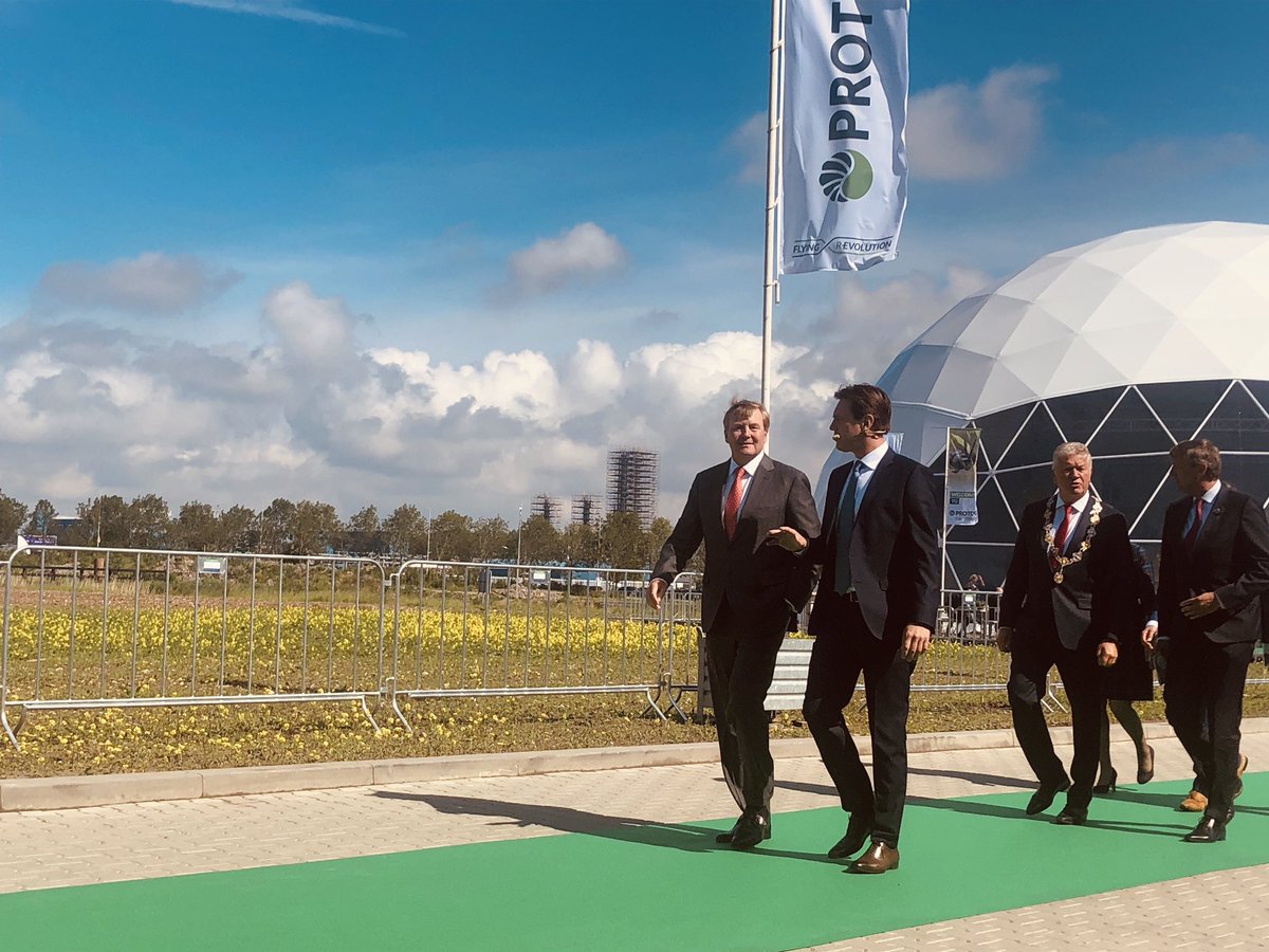 Buhler_Group's tweet photo. We couldn’t be happier for our partner @Protix_official who today officially opens its new 14,000 square meter facility in the Netherlands with King Willem-Alexander. Congratulations to your pioneering role in insect processing. #FlyingRevolution #Protix https://t.co/9EmyOZZjft