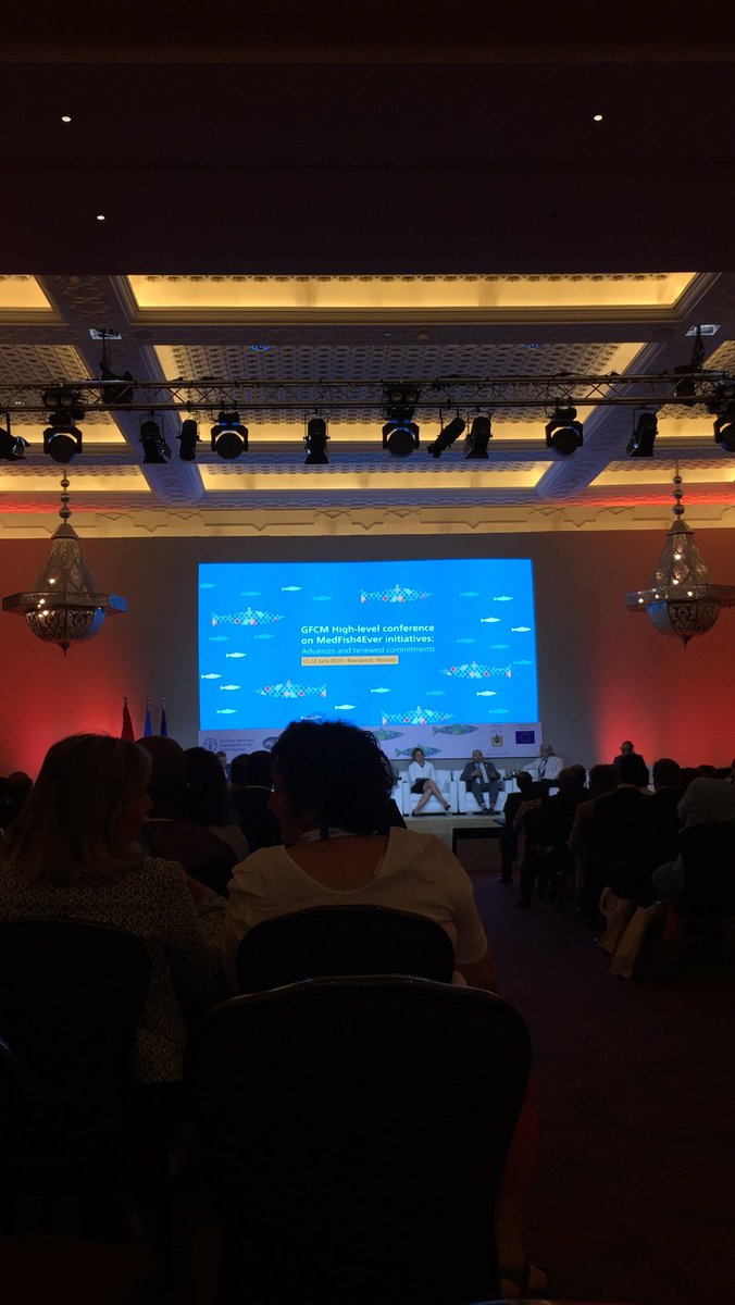 Nawelk90's tweet photo. Today starts the GFCM High Level conference on #MedFish4Ever initiatives @UN_FAO_GFCM #Marrakech #mediterranean #fisheries https://t.co/75ZyXqIqtU