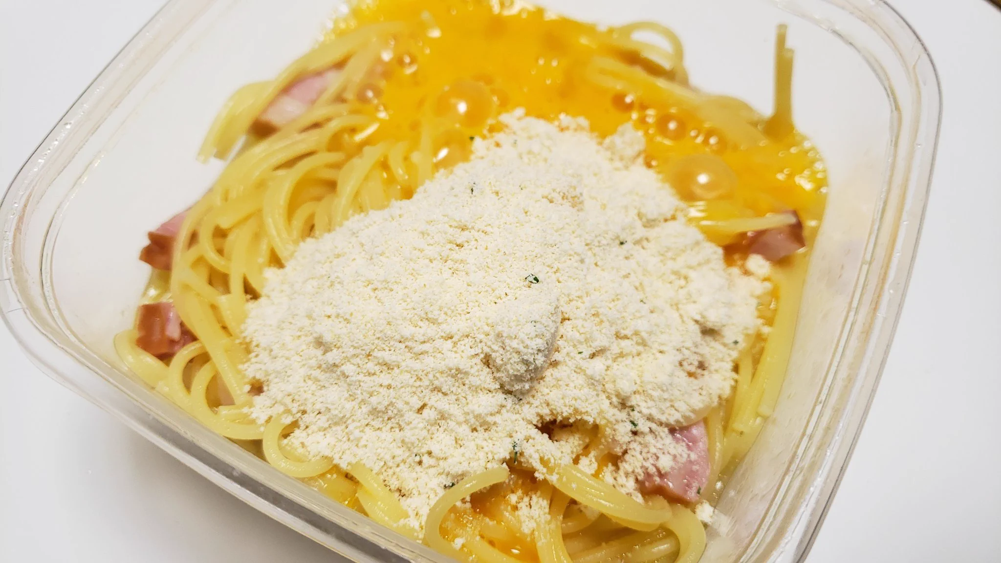 超簡単に作るトロトロカップスープカルボナーラ!!レンジとお好きなカップスープで出来ちゃう。