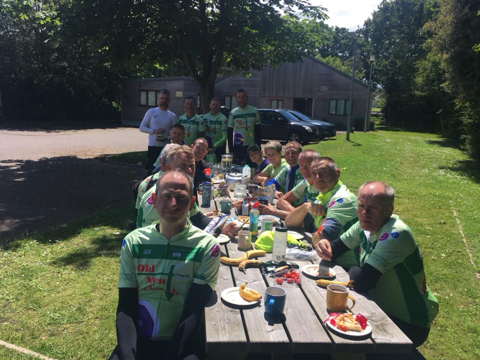 They did it! What a fantastic achievement! They reached Lands End on Sunday after cycling over 1,000 miles in for <a href="/CHSW/">Children's HospiceSW</a> - Ian has somehow made it into the office this morning (&amp; wants to do it again!) 🚴‍♂️#JOGLE - £22,000 fundraised so far!! 😲uk.virginmoneygiving.com/MarkJones164