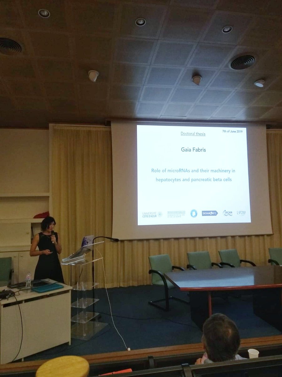 GaiaWoWfab's tweet photo. Happy to announce that last week I successfully defended my PhD on the "Role of miRNAs and their machinery in hepatocytes and pancreatic beta cells"! Hard work always pays back and I'm excited about what the future will bring next!
Thanks to everyone who was there to support me! https://t.co/SsUUuajryw