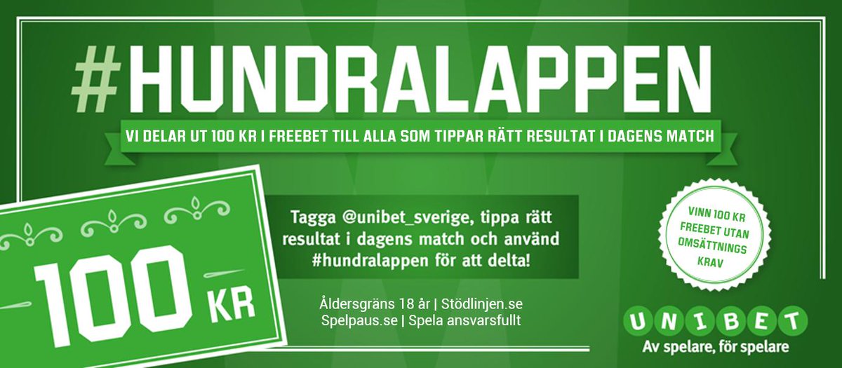 Unibet Sverige tweet media