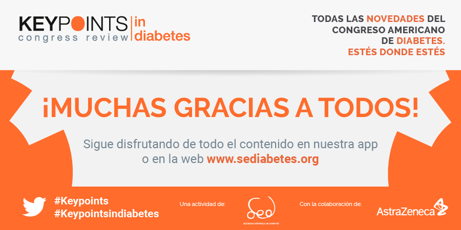 SEDiabetes's tweet image. Ya están disponibles los resúmenes de la última jornada de #2019ADA , a través del proyecto #keypointsindiabetes , síguelos a través de nuestra aplicación KP Diabetes, nuestra web sediabetes.org (SED TV) o enhttp://www.keypointsindiabetes.com #diabetes #diabetESP