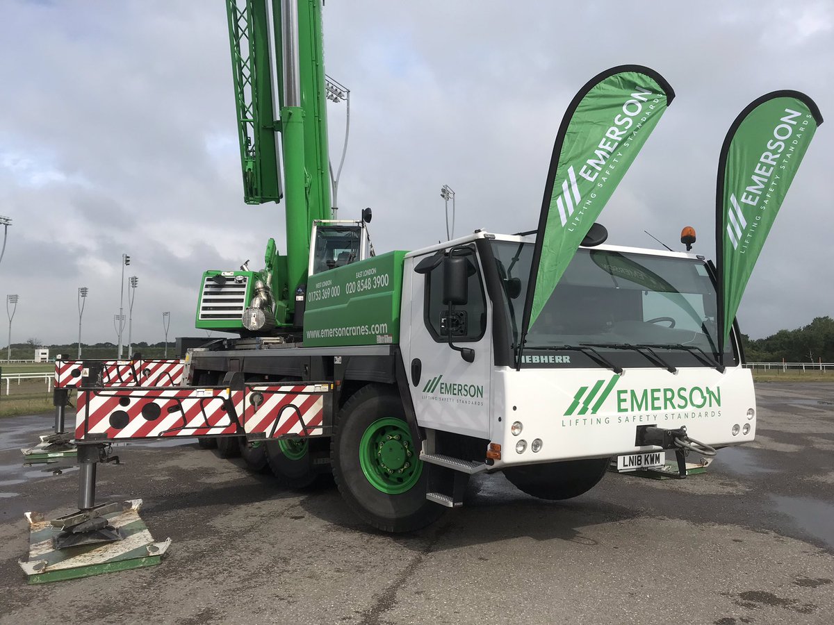 EmersonHire's tweet photo. We are at ‘Discovering Business in Essex’ today, come and visit us at Stand 17 from 10am to 3pm at Chelmsford City Racecourse!
#EmersonCraneHire #Events #ChelmsfordCityRacecourse #DiscoveringBusinessInEssex #DBIE #ECoC #DBIE2019 https://t.co/8ZUYdYrVAq