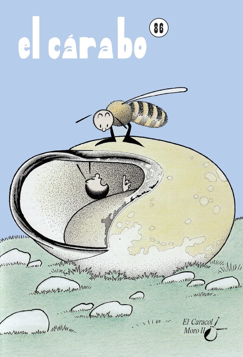 Queridos amigos

¡ #Elcarabo86 El Caracol Moro II,Los cuadernos 85 y 86 ha cambiado radicalmente su perspectiva sobre los caracoles…“Conocer es querer”.
Pide tus dos ejemplares a nuestra redacción o web (carabo56@gmail.com elcarabo.com)